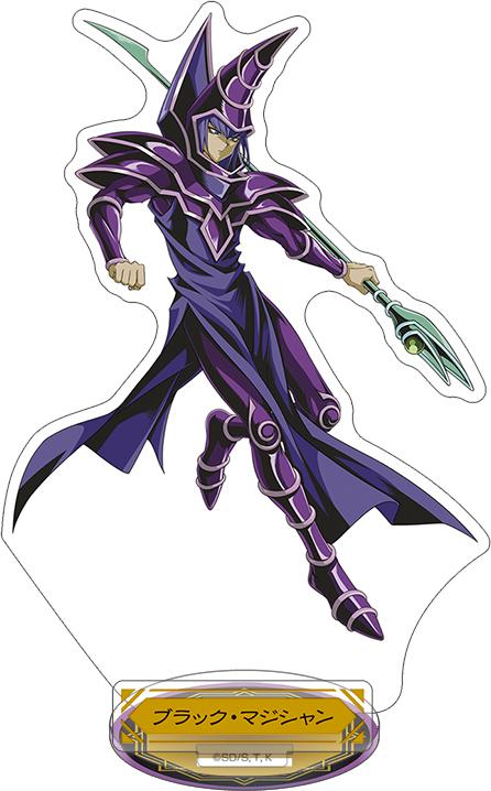 Preview: Schwarzer / Dunkler Magier - Yu-Gi-Oh! Duel Monsters - Acrylaufsteller - Movic