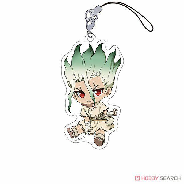 Preview: Lucky Box - Dr. Stone - Petanko Trading Acryl-Anhänger Vol. 1 - Penguin Parade