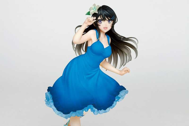 Preview: Mai Sakurajima - Blue Renewal Edition - Summer Dress - Coreful Figure - Taito