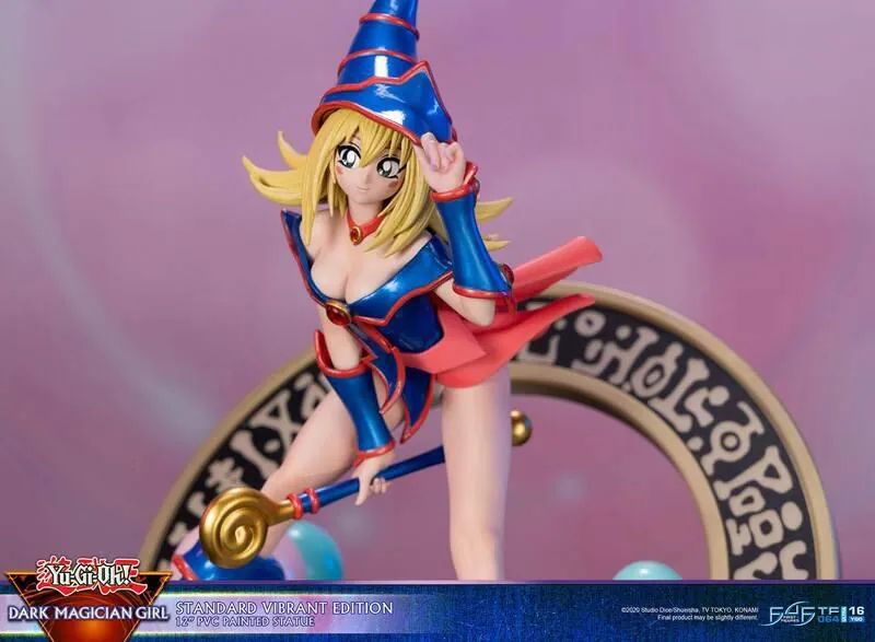 Preview: Schwarzes / Dunkles Magiermädchen - Vibrant Edition - First 4 Figures - Yu-Gi-Oh! PVC Figur