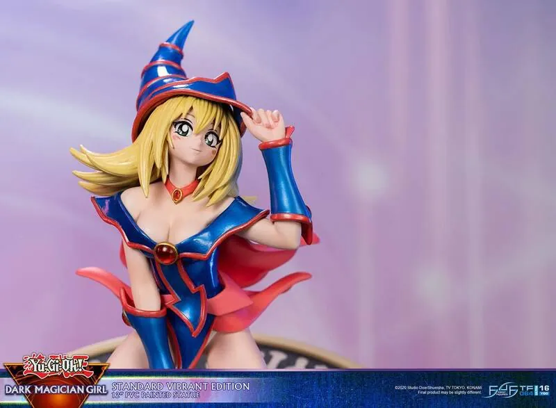 Preview: Schwarzes / Dunkles Magiermädchen - Vibrant Edition - First 4 Figures - Yu-Gi-Oh! PVC Figur