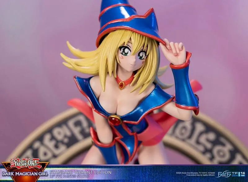 Preview: Schwarzes / Dunkles Magiermädchen - Vibrant Edition - First 4 Figures - Yu-Gi-Oh! PVC Figur