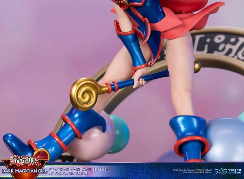 Preview: Schwarzes / Dunkles Magiermädchen - Vibrant Edition - First 4 Figures - Yu-Gi-Oh! PVC Figur