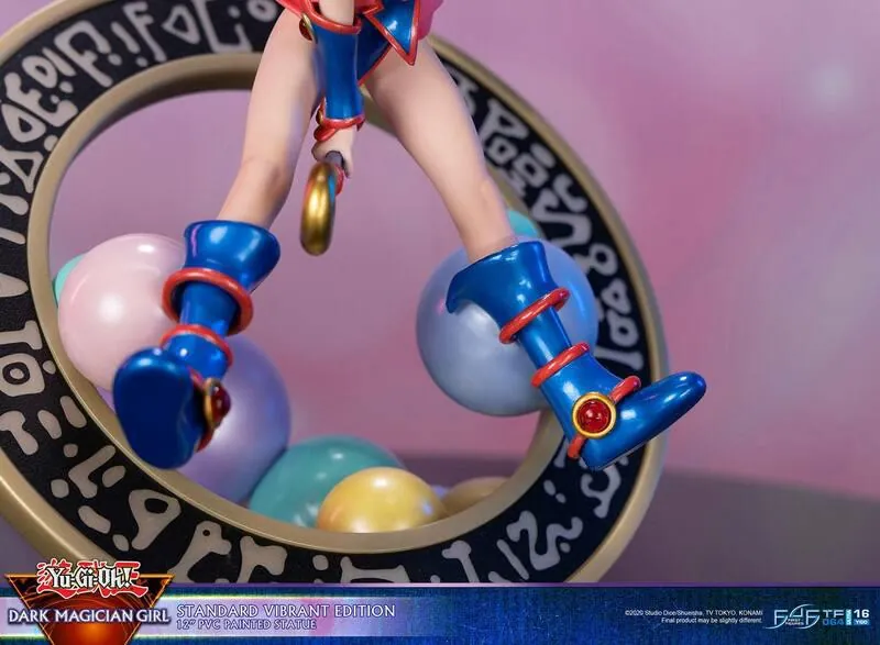 Preview: Schwarzes / Dunkles Magiermädchen - Vibrant Edition - First 4 Figures - Yu-Gi-Oh! PVC Figur