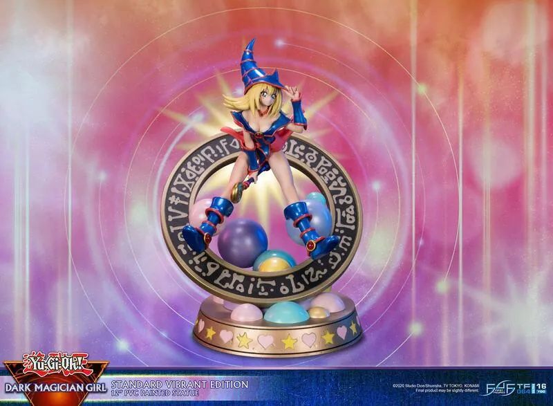 Preview: Schwarzes / Dunkles Magiermädchen - Vibrant Edition - First 4 Figures - Yu-Gi-Oh! PVC Figur