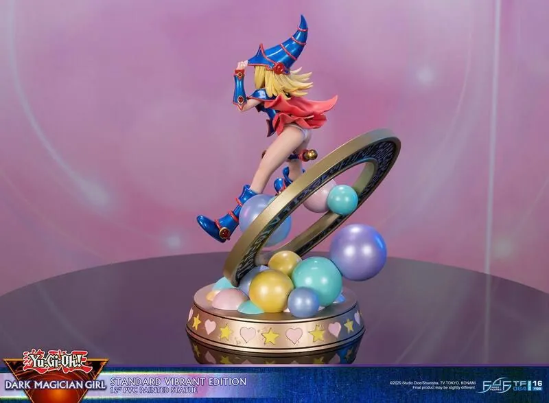 Preview: Schwarzes / Dunkles Magiermädchen - Vibrant Edition - First 4 Figures - Yu-Gi-Oh! PVC Figur