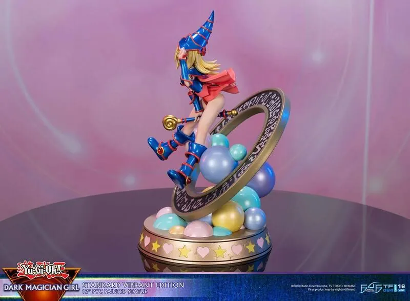 Preview: Schwarzes / Dunkles Magiermädchen - Vibrant Edition - First 4 Figures - Yu-Gi-Oh! PVC Figur