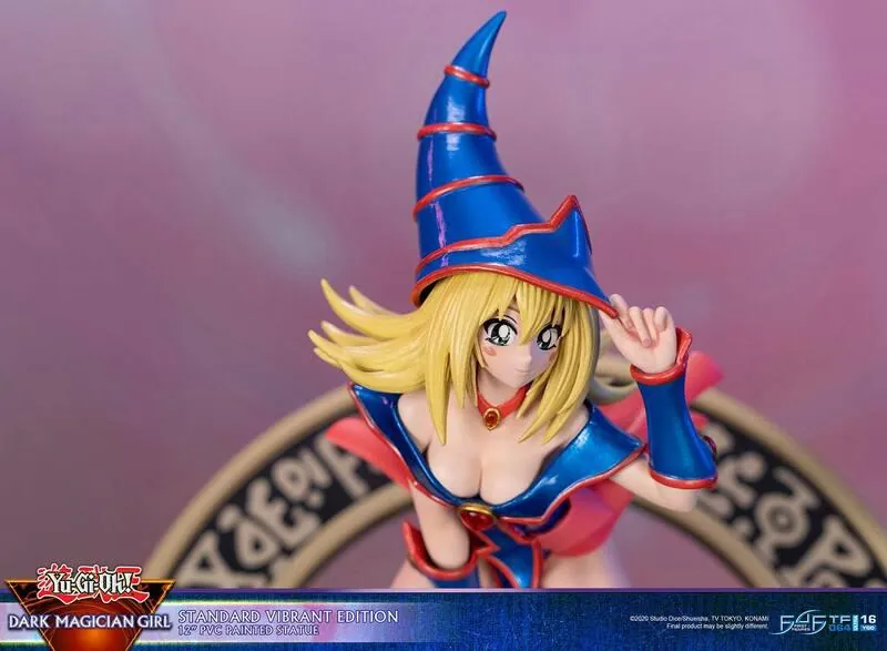 Preview: Schwarzes / Dunkles Magiermädchen - Vibrant Edition - First 4 Figures - Yu-Gi-Oh! PVC Figur