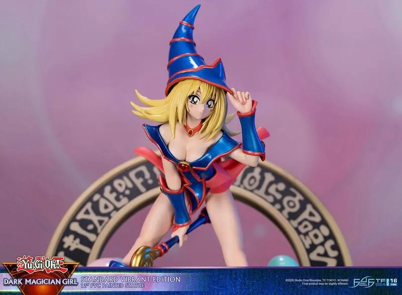 Preview: Schwarzes / Dunkles Magiermädchen - Vibrant Edition - First 4 Figures - Yu-Gi-Oh! PVC Figur