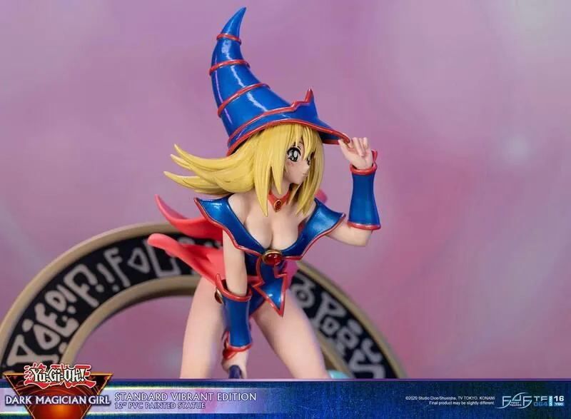 Preview: Schwarzes / Dunkles Magiermädchen - Vibrant Edition - First 4 Figures - Yu-Gi-Oh! PVC Figur