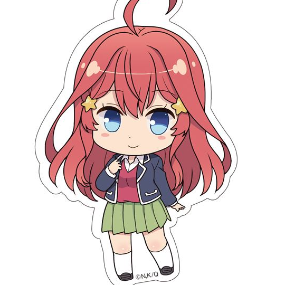 Preview: Itsuki Nakano - The Quintessential Quintuplets - Petitkko Acryl Anhänger - Penguin Parade