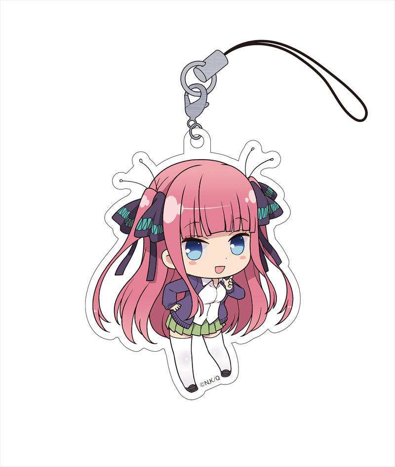 Preview: Nino Nakano - The Quintessential Quintuplets - Petitkko Acryl Anhänger - Penguin Parade