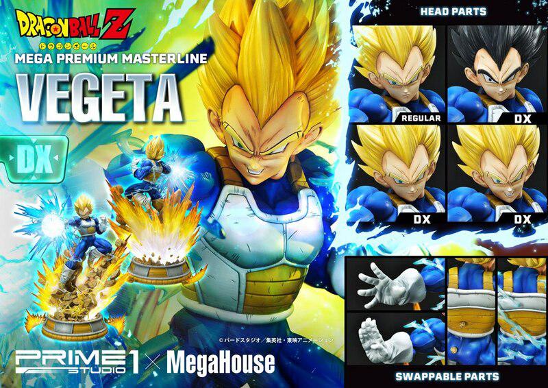 Preview: Vegeta (Multiform) - Deluxe Version - Mega Premium Masterline - Prime 1 Studio X Megahouse