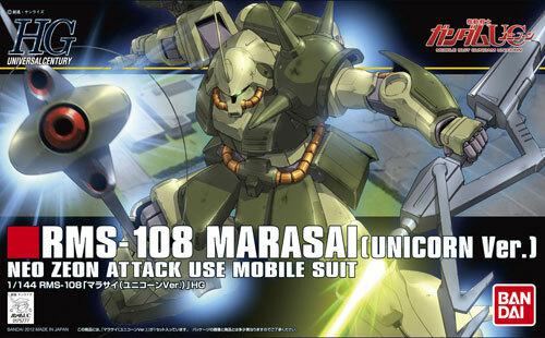 Preview: RMS-108 Marasai Unicorn Gundam - Mobile Suit Gundam - Modelkit - HGUC 1/144 - Bandai Spirits