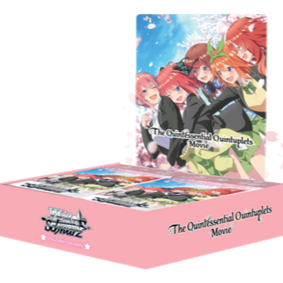 Preview: Weiss Schwarz - The Quintessential Quintuplets Movie - Booster Display (16 Booster mit je 9 Karten) - Englische Version