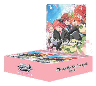 Preview: Weiss Schwarz - The Quintessential Quintuplets Movie - Booster Display (16 Booster mit je 9 Karten) - Englische Version