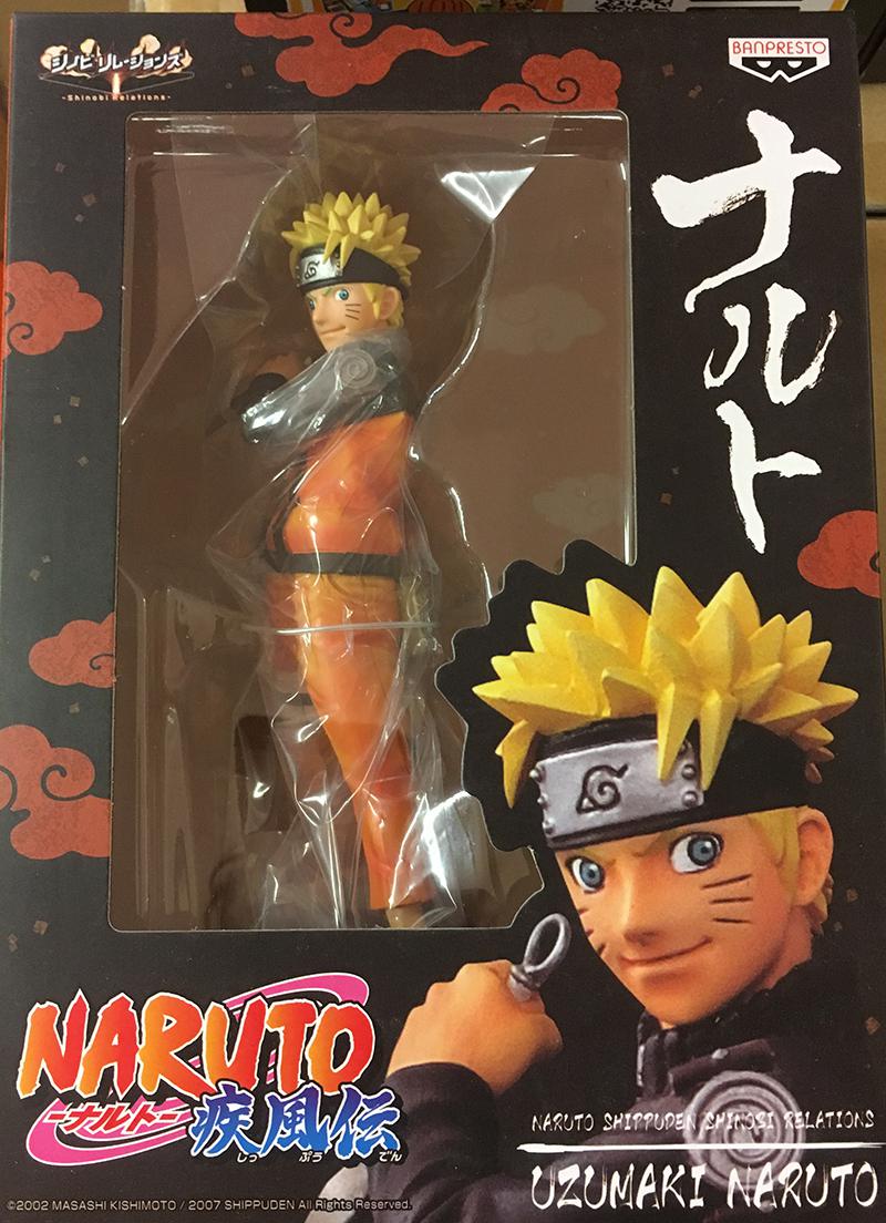 Preview: Naruto Uzumaki - Naruto Shippuuden - Shinobi Relations DXF Figur Vol.1 - exklusive Fensterbox