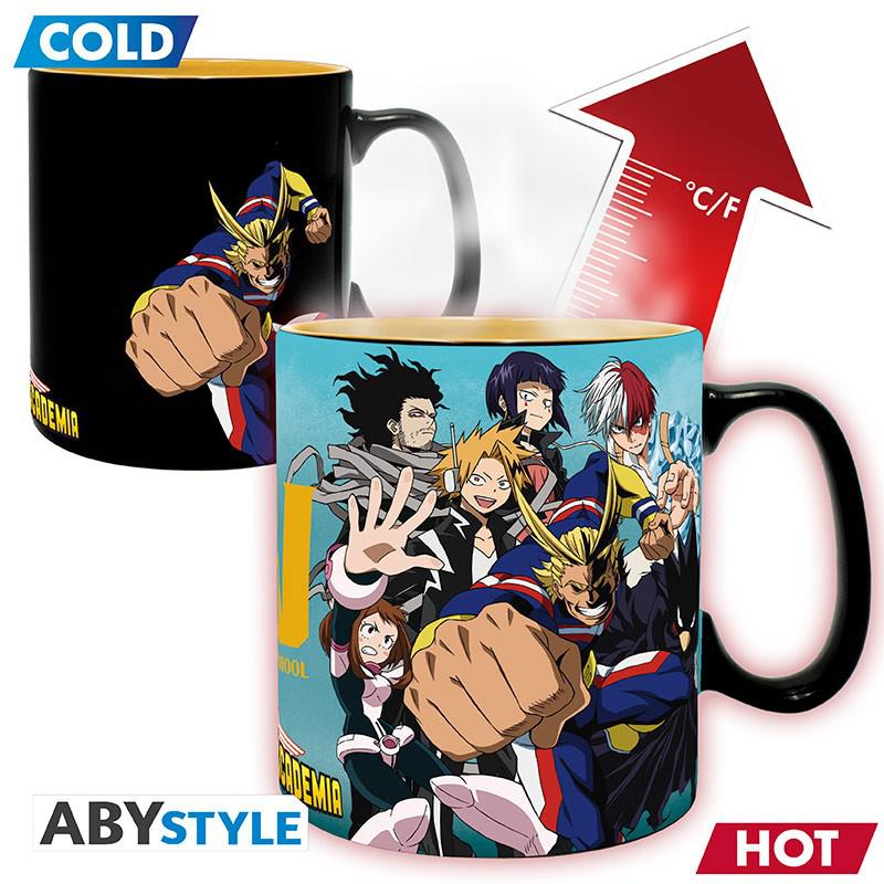 Preview: My Hero Academia - Gruppe - Hot & Cold - 460 ml Farbwechseltasse von ABYStyle