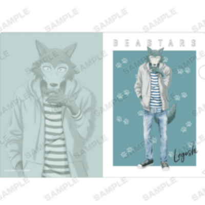 Preview: Legoshi (Casual Outfit Version) - Beastars - Aktenhülle / Clear File A4 - Armabianca