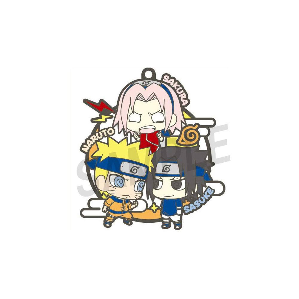 Preview: Lucky Box - Three-man Cell - Naruto Buddy Collection Gummianhänger