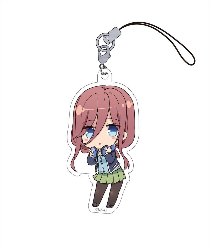 Preview: Miku Nakano - The Quintessential Quintuplets - Petitkko Acryl Anhänger - Penguin Parade