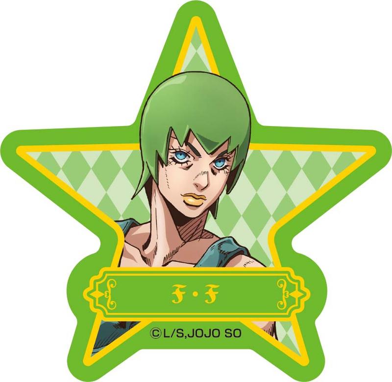 Preview: Lucky Box - JoJo's Bizarre Adventure: Stone Ocean - Star Lame Acryl Badge - Medicos