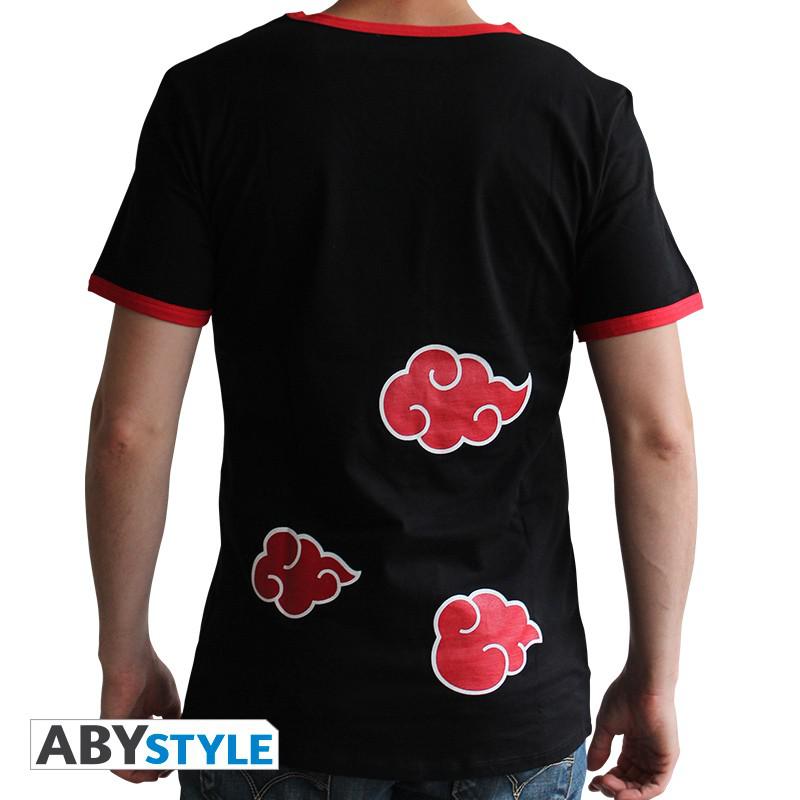 Preview: Akatsuki Men's Premium T-Shirt Größe - L - Naruto Shippuden - AbyStyle