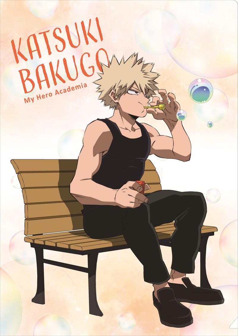 Preview: Katsuki Bakugo (Blow! Soap Bubble!) - My Hero Academia - Clear File / Aktenhülle - Movic