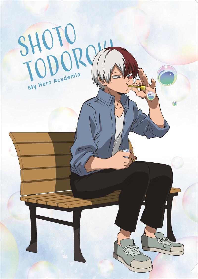 Preview: Shoto Todoroki (Blow! Soap Bubble!) - My Hero Academia - Clear File / Aktenhülle - Movic