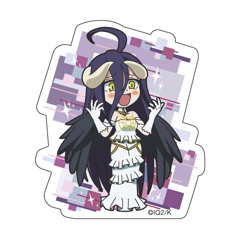 Preview: Albedo - Overlord - Isekai Quartet 2 - Trading Button Aufsteller Schlüsselanhänger - lemitas