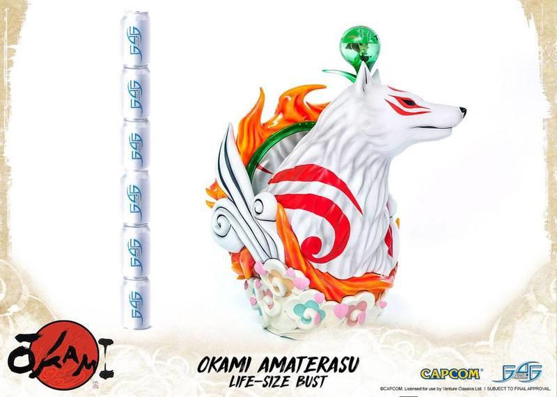 Preview: Amaterasu - 1/1 Büste - Okami - First 4 Figures