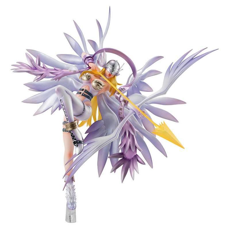 Preview: Angewomon - Holy Arrow - Deluxe Edition mit leuchtender Base - Megahouse Precious G.E.M.