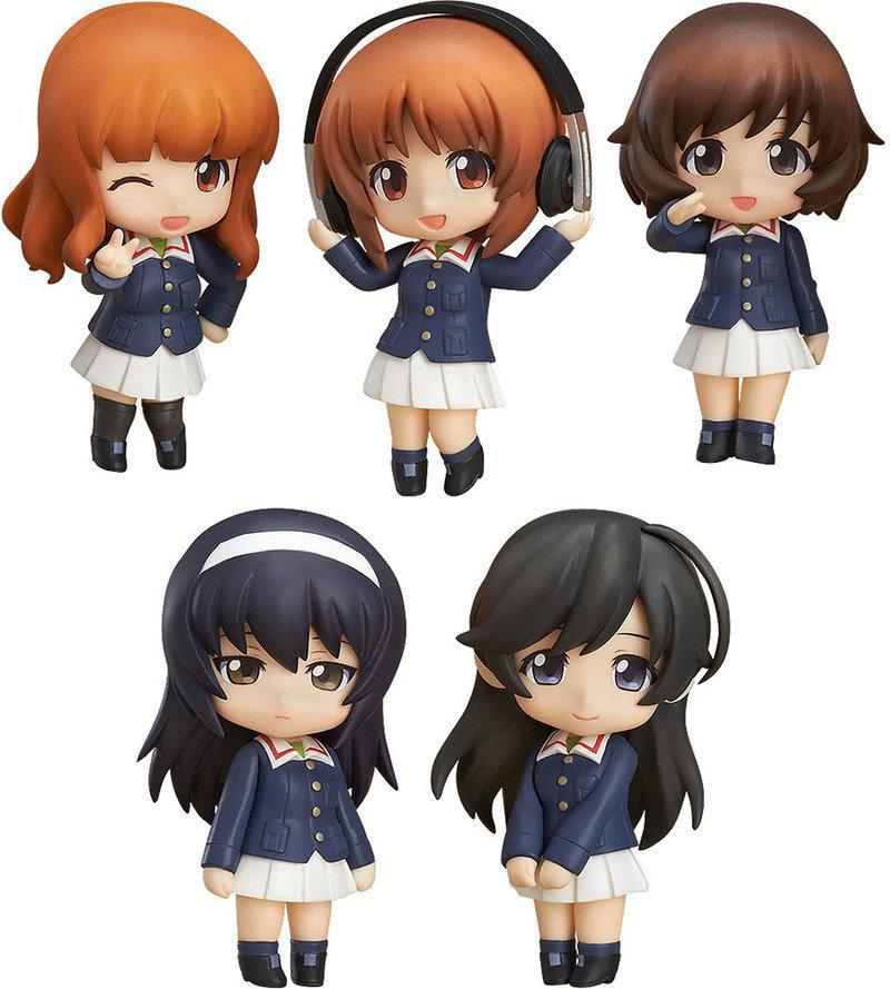 Preview: Ankou Team 5er-Pack - Girls und Panzer Nendoroid Petite