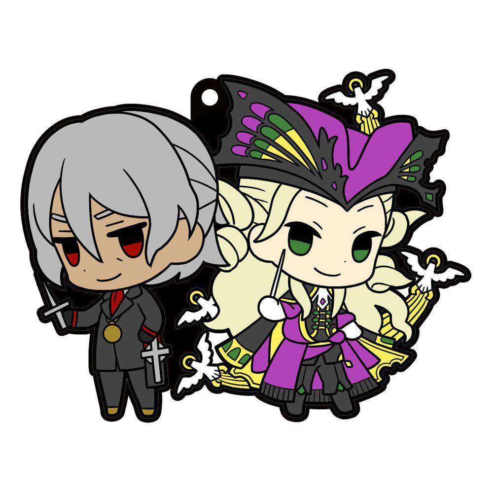 Preview: Antonio Salieri & Wolfgang Amadeus Mozart - Fate / Grand Order - Buddy Collection Gummi-Anhänger Vol. 2