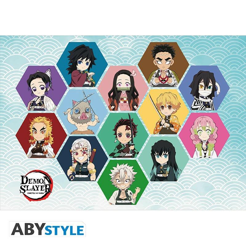 Preview: Demon Slayer - 5 Postkarten (14,8 x 10,5 cm) - Entertainment District Arc - AbyStyle