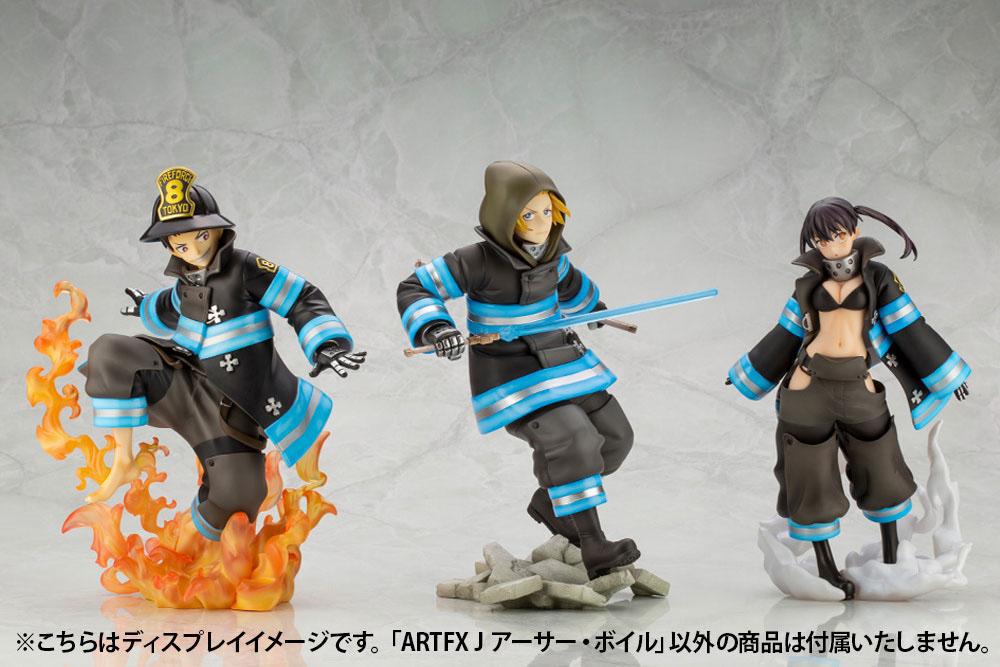 Preview: Arthur Boyle - mit Extra-Kopf - Fire Force ARTFX J Bonus Edition - Kotobukiya