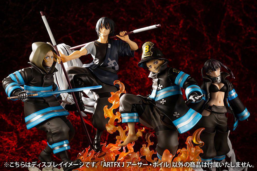 Preview: Arthur Boyle - mit Extra-Kopf - Fire Force ARTFX J Bonus Edition - Kotobukiya