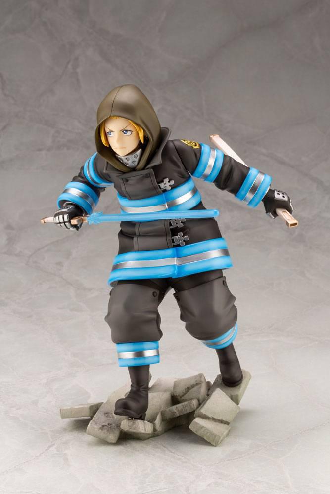 Preview: Arthur Boyle - mit Extra-Kopf - Fire Force ARTFX J Bonus Edition - Kotobukiya