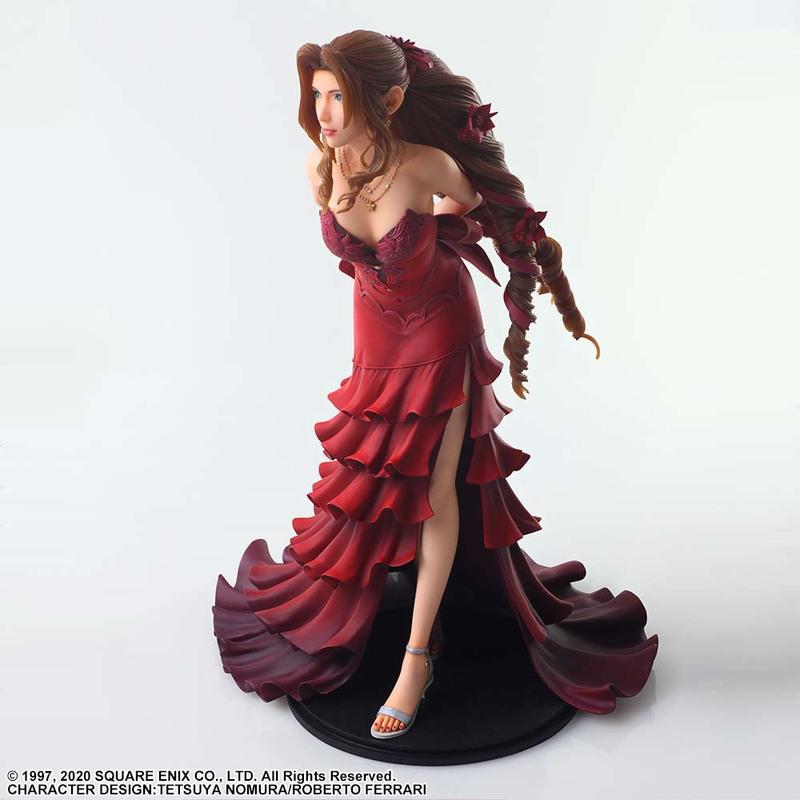 Preview: Aerith Gainsborough - Dress Version - Final Fantasy VII REMAKE Static Arts - Square Enix