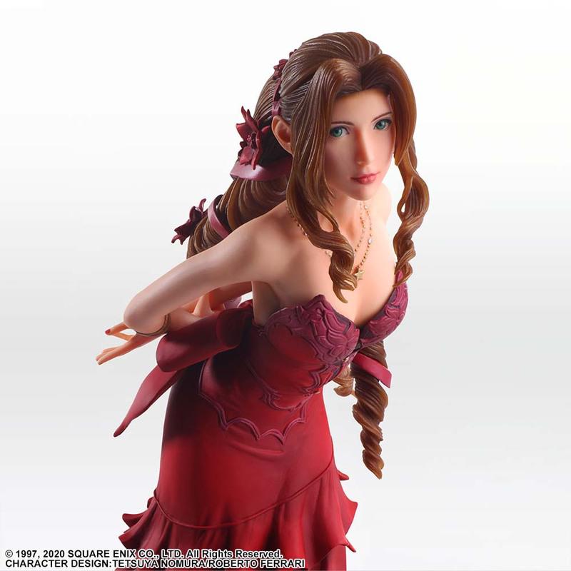 Preview: Aerith Gainsborough - Dress Version - Final Fantasy VII REMAKE Static Arts - Square Enix