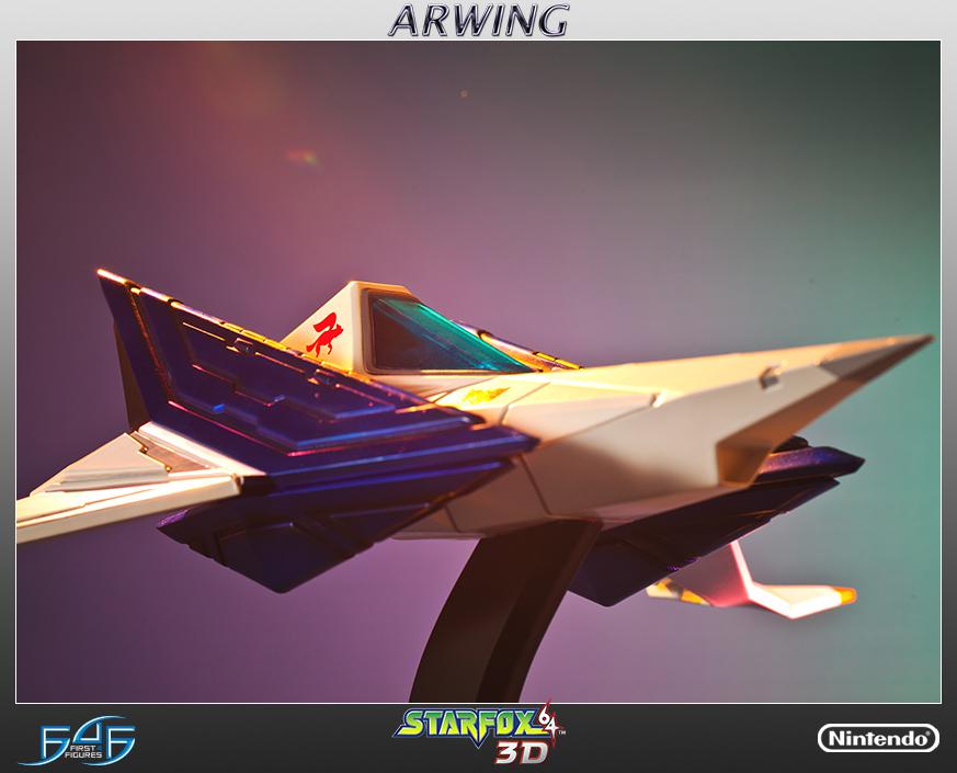 Preview: Arwing - Star Fox 64 - limitierte First4Figures Statue