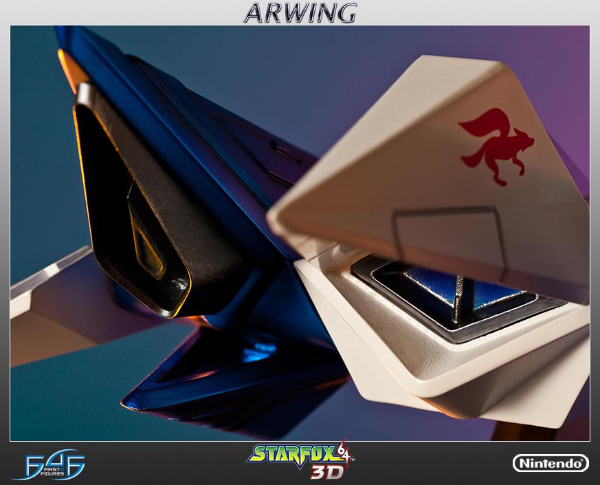 Preview: Arwing - Star Fox 64 - limitierte First4Figures Statue