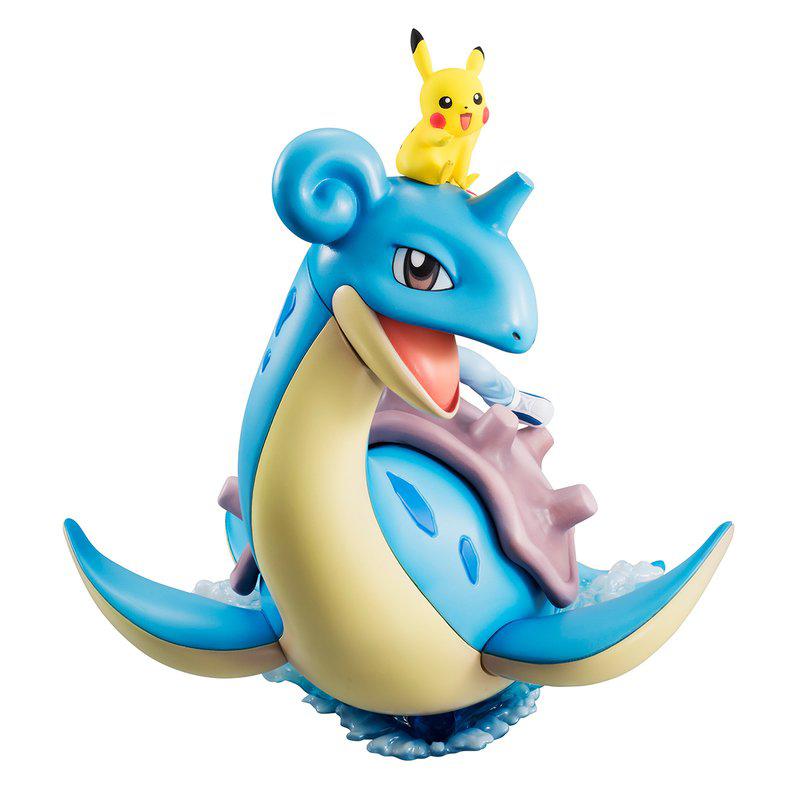 Preview: Ash Ketchum / Satoshi mit Pikachu und Lapras - Megahouse G.E.M.