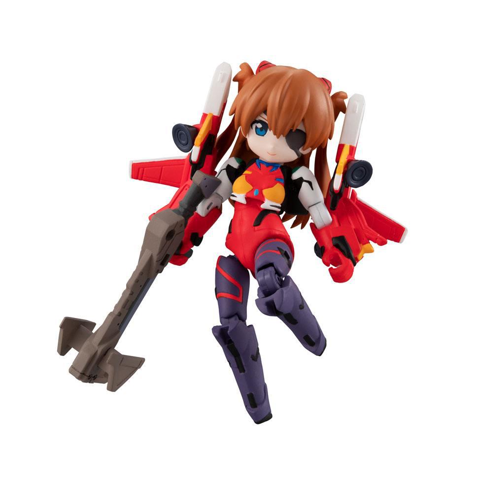 Preview: Asuka Langley Souryuu - Neon Genesis Evangelion Desktop Army Actionfigur - Megahouse