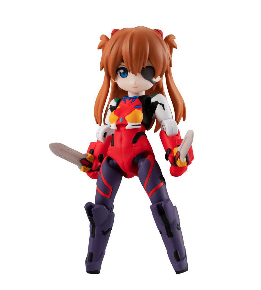 Preview: Asuka Langley Souryuu - Neon Genesis Evangelion Desktop Army Actionfigur - Megahouse