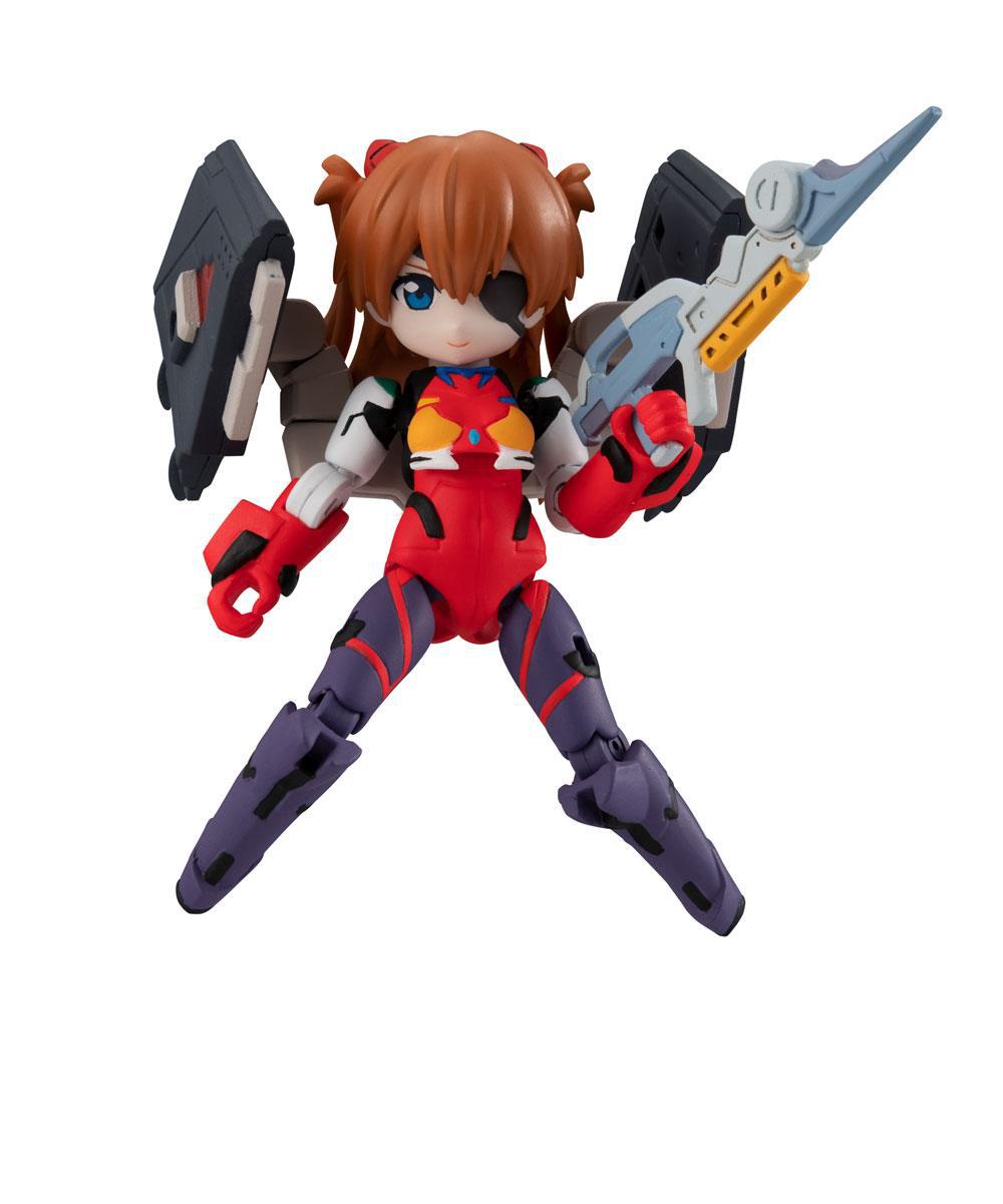 Preview: Asuka Langley Souryuu - Neon Genesis Evangelion Desktop Army Actionfigur - Megahouse