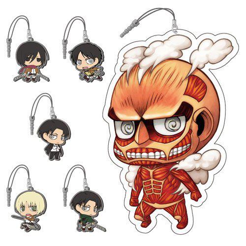 Preview: Attack on Titan Earphone Jack - Komplettset