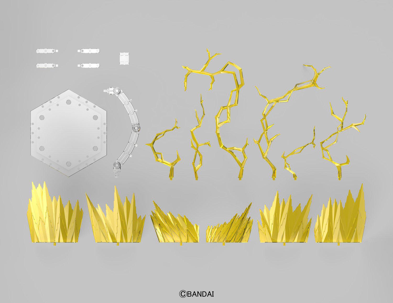 Preview: Aura Effect Yellow - Modelbausatz - Modelkit - Figure-rise Effect