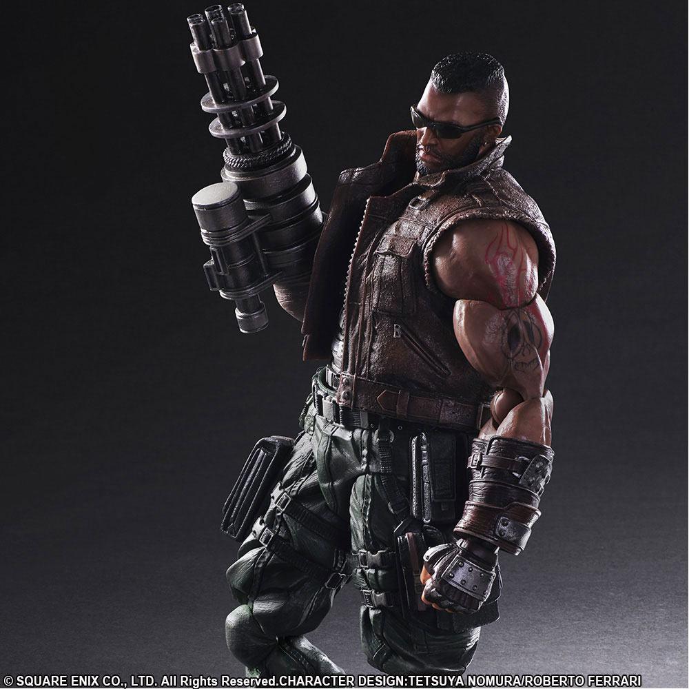 Preview: Barret Wallace - Final Fantasy VII Remake - Play Arts Kai 