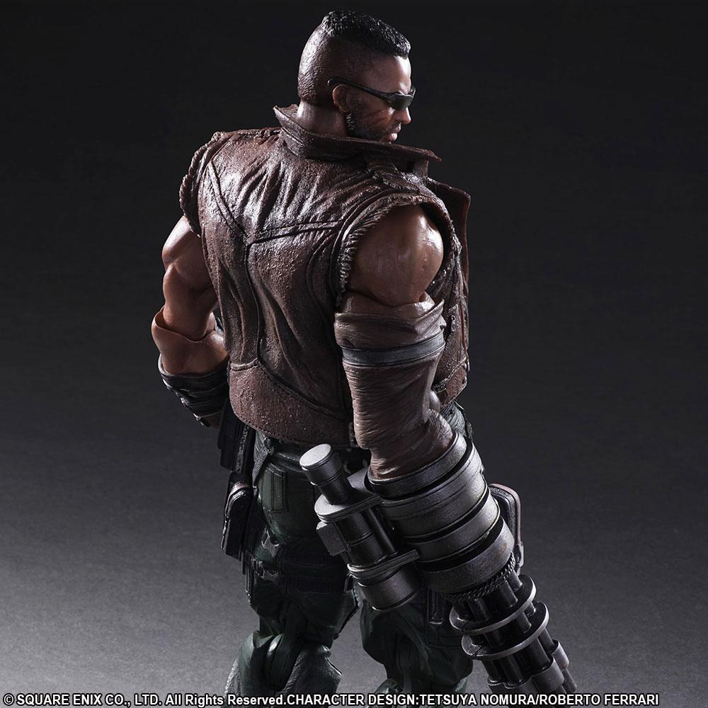 Preview: Barret Wallace - Final Fantasy VII Remake - Play Arts Kai 